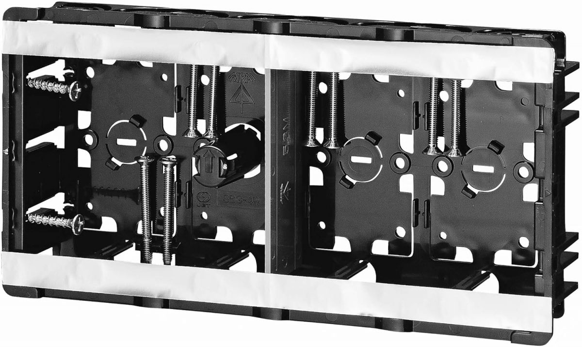 【返品可 保証有】小判スライドボックス センター磁石付 4ヶ用 20個入 SBG-4W-20