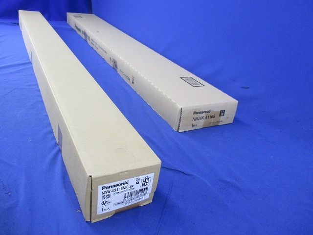 【返品可 保証有】 一体型LEDベースライト 直付型 ステンレス 3200lm 昼白色 非調光 ランプ付 XLW433AENKLE9 [2]