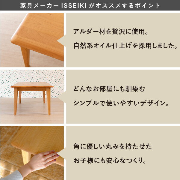ISSEIKIERIS105CENTERTABLE(NA)-エリス105センターテーブル(ナチュラル)-