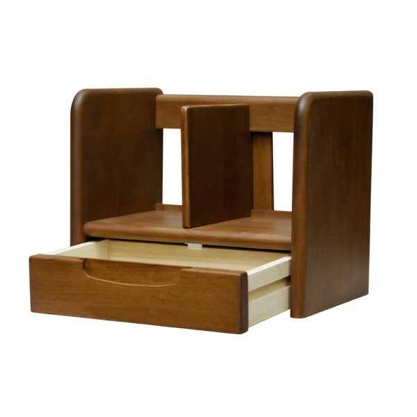 ISSEIKIKIDSERISKIDSBOOKSTAND35(NBR)-エリスキッズ35ブックスタンド(ナチュラルブラウン)-