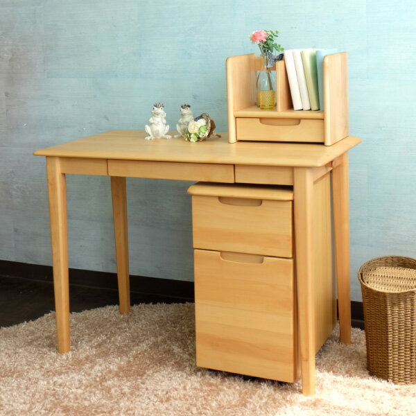 ISSEIKIKIDS【SET】ERISKIDSDESK+BS+WA3SET-エリスキッズ3点セット(デスクx1、ワゴンx1、ブックスタンドx1)-