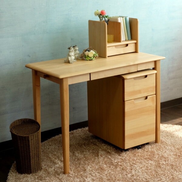 ISSEIKIKIDS【SET】ERISKIDSDESK+BS+WA3SET-エリスキッズ3点セット(デスクx1、ワゴンx1、ブックスタンドx1)-