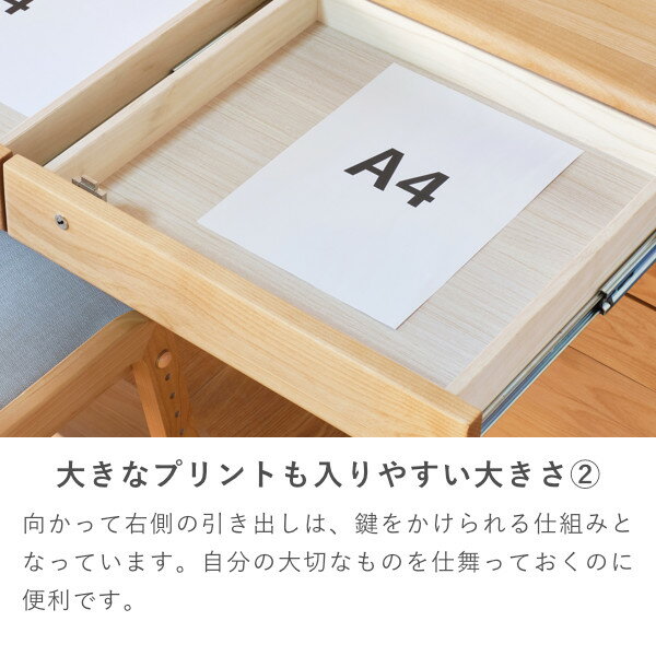 ISSEIKIKIDSECRUDESK105(NA)-エクリュデスク105(ナチュラル)-