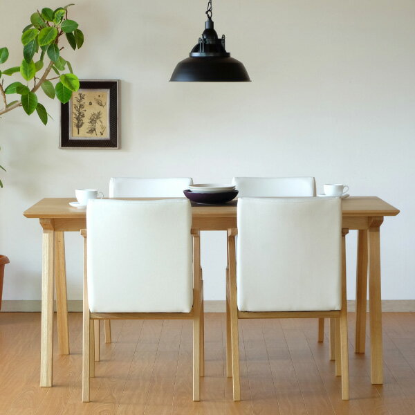 ダイニングテーブルセット【SET】SECCODINING5SET(TABLE+CHAIRx4)(OAK)