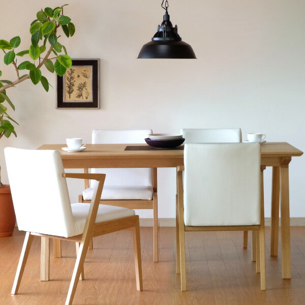 ダイニングテーブルセット【SET】SECCODINING5SET(TABLE+CHAIRx4)(OAK)