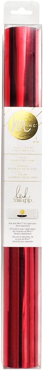 Heidi Swapp (ハイディスワップ) Foil - HS - Minc - Reactive Foil - 12 Inch - Red - 10 Feet 369978