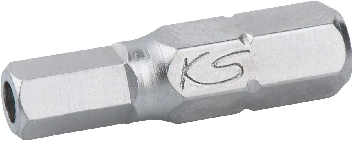 1/4" CLASSIC Bit hexagon tamperproof 25mm 5/64'' pack of 5
