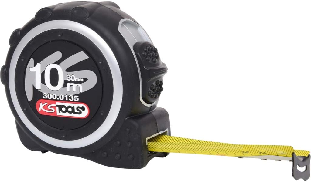 Tape measure with locking device and belt clip 10m issesnowsocks-10002484 SelectShop Palette パッケージ画像