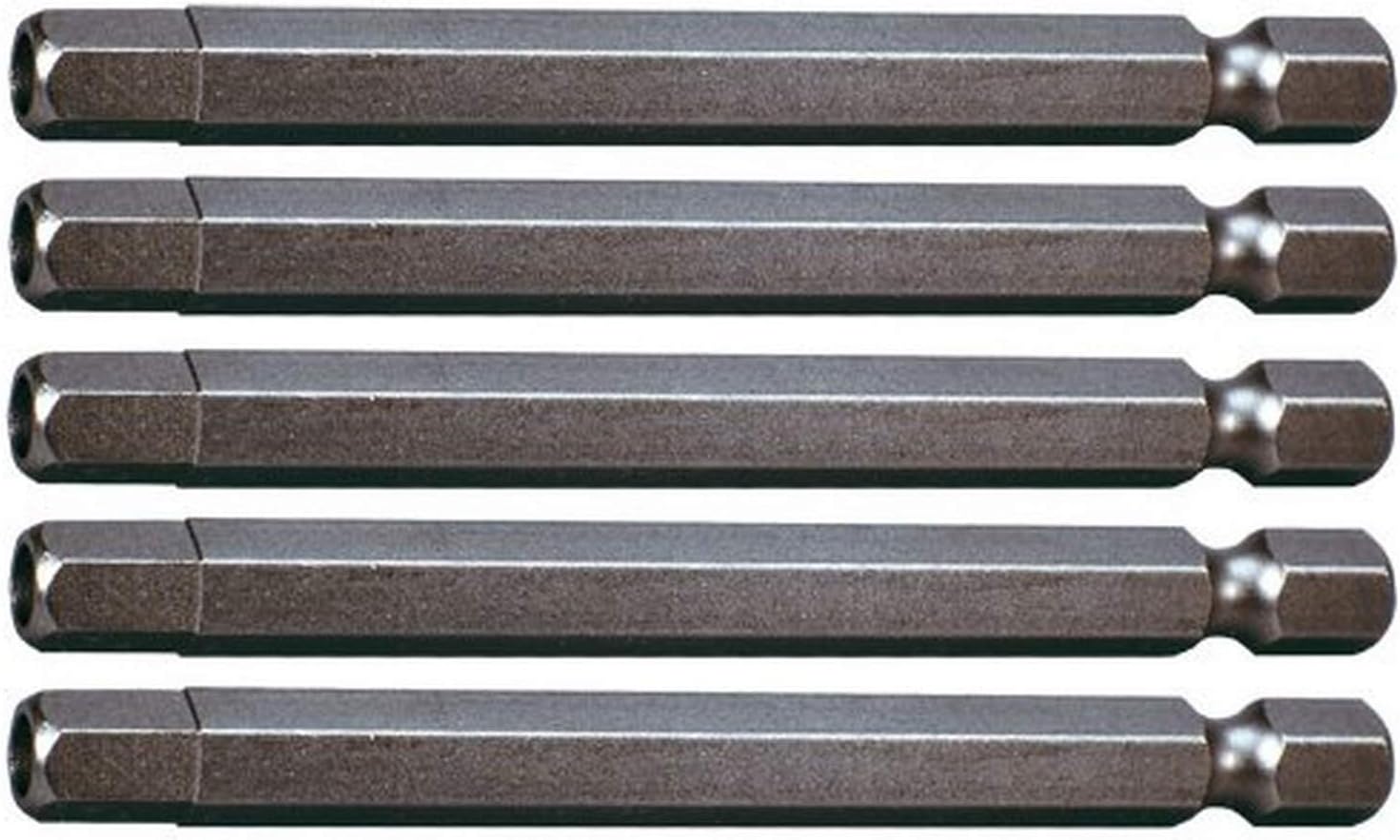 1/4" CLASSIC Bit hexagon tamperproof 6mm pack of 5