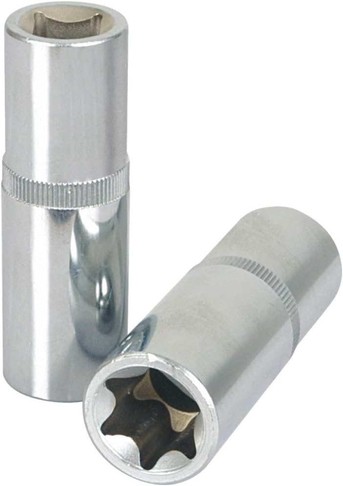 1/2" CHROMEplus TX E Socket deep E20