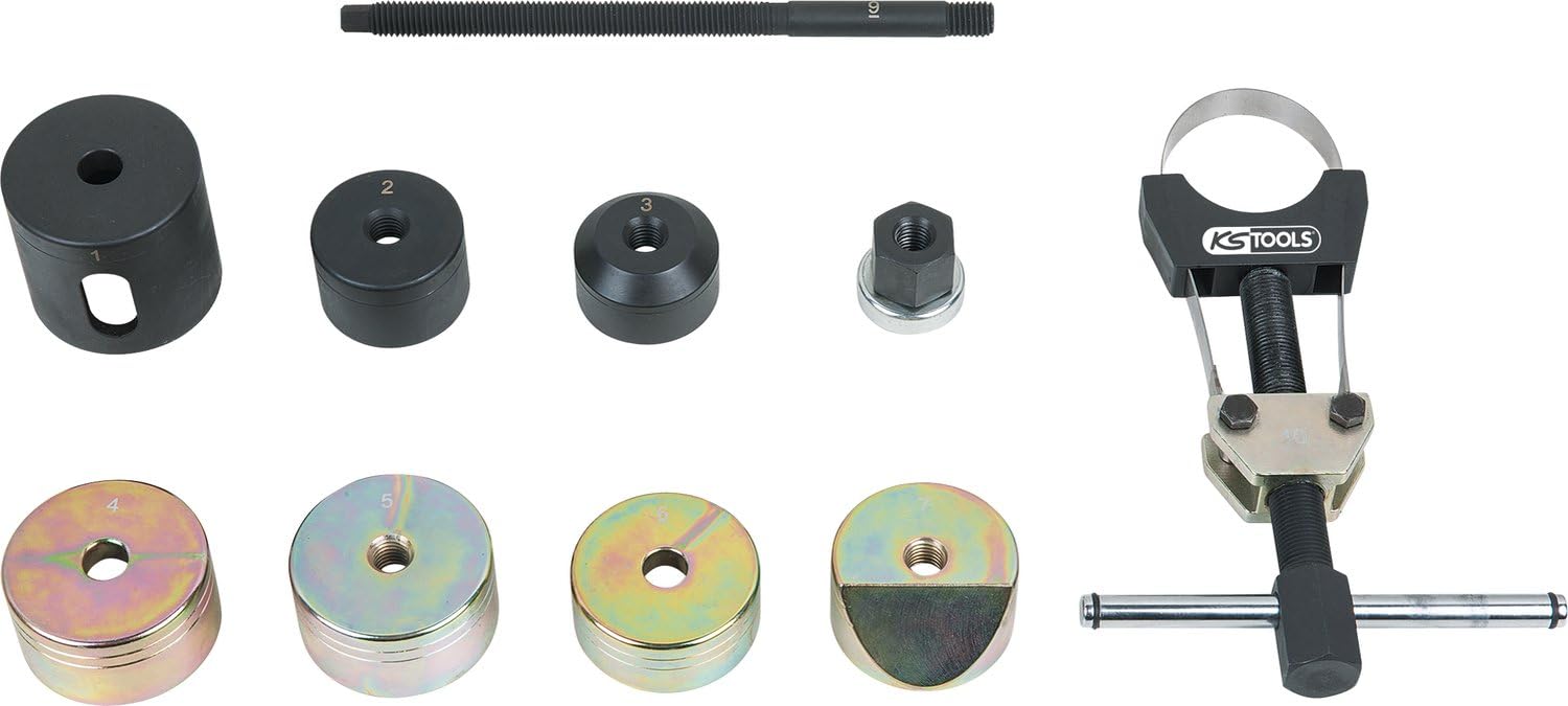 Silent bearing tool set for BMW rear axles 10 pcs