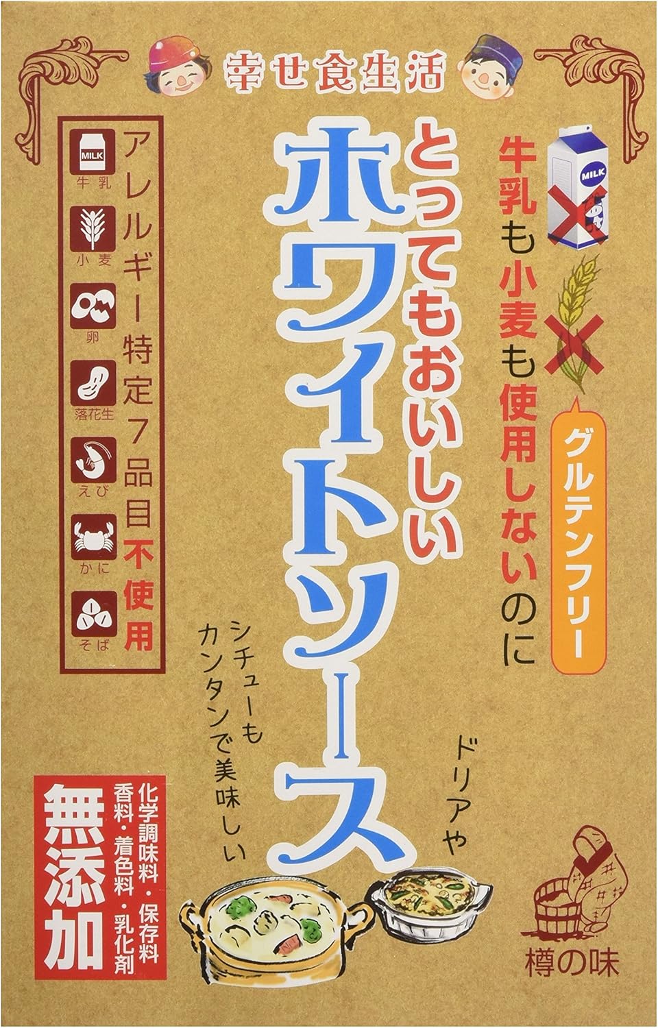 樽の味 グルテンフリーホワイトソース 360g issesnowsocks-10003664 SelectShop Palette パッケージ画像