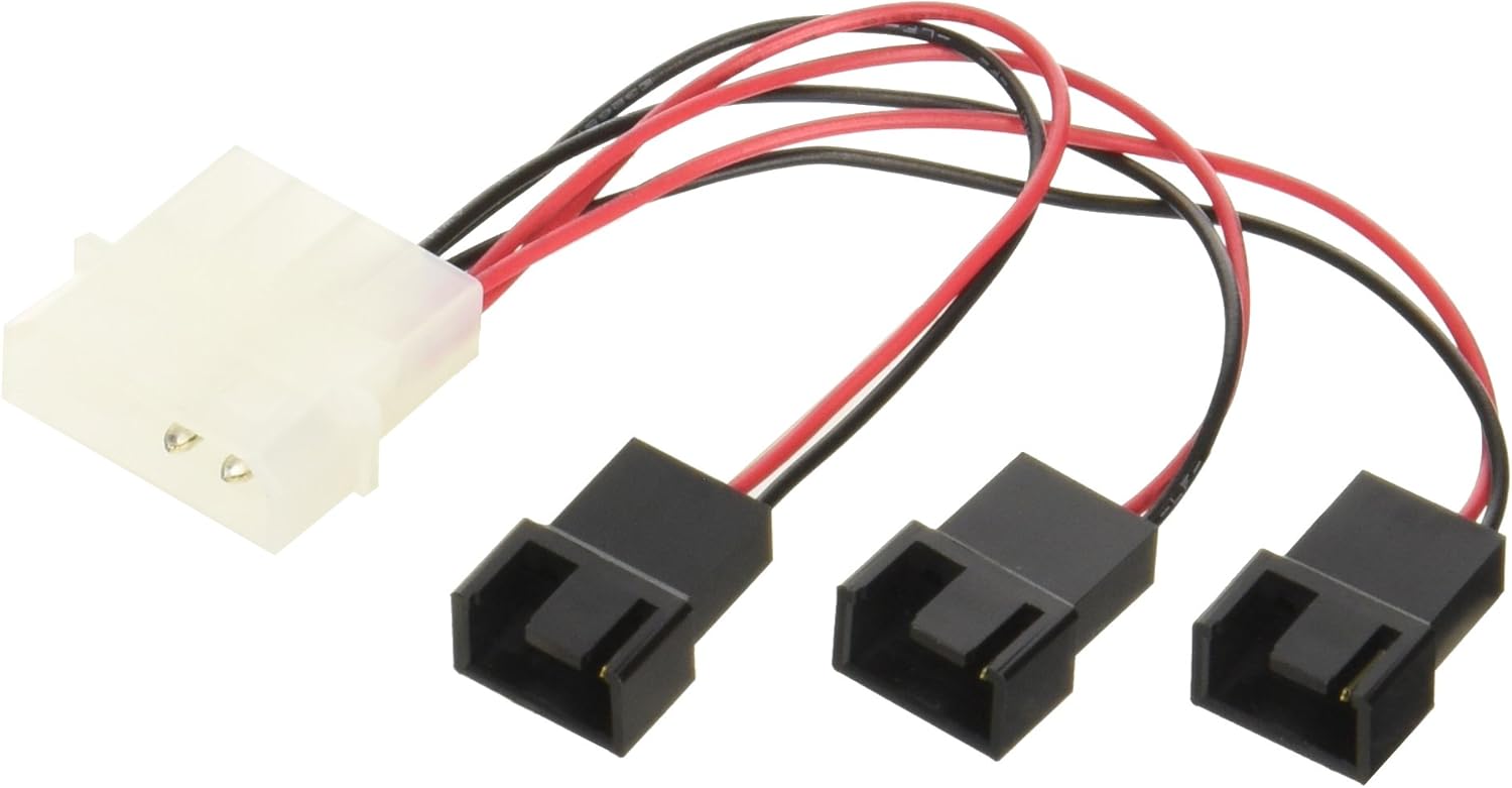 XFAN ファン用電源3分岐ケーブル SS-XCPF3P SS-XCPF3P