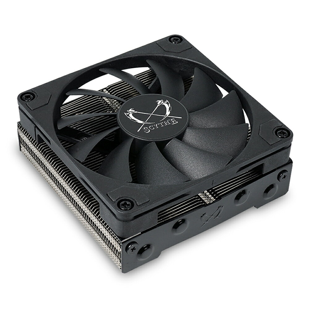 SCYTHE CPUクーラー 「SHURIKEN3」全高39mmロープロファイル設計 LGA185X対応【日本正規代理店】