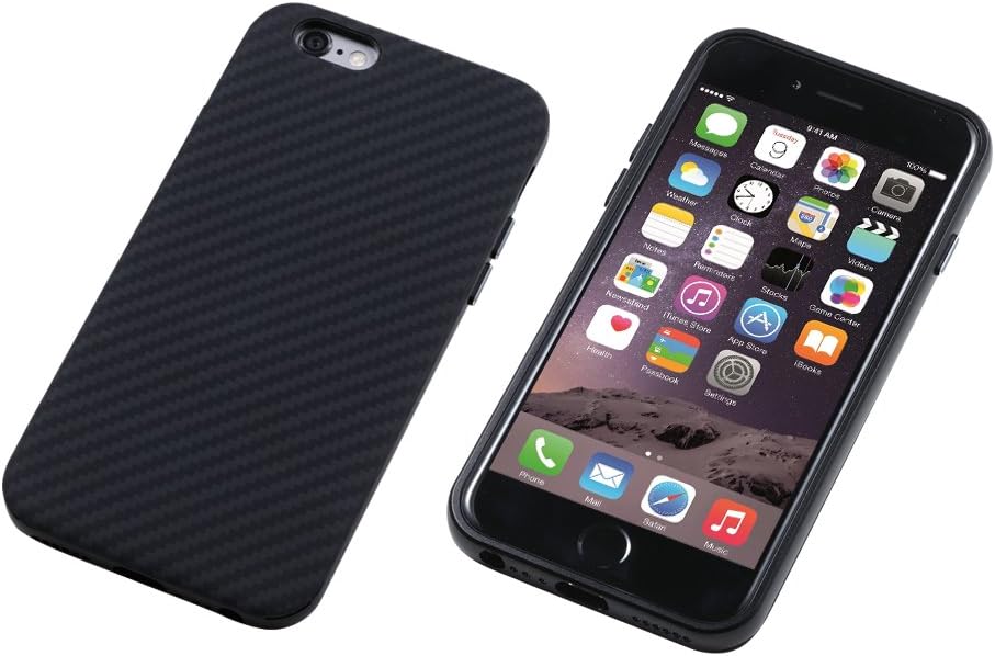 【スーパーSALE 】Deff ディーフ ハイブリッドケース UNIO iPhone6 ケプラー ブラック DCS-IP6AKVBK
