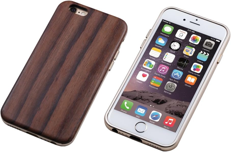 Deff ディーフ ハイブリッドケース UNIO iPhone6 Plus エボニー ゴールド DCS-IP6PAWDGD