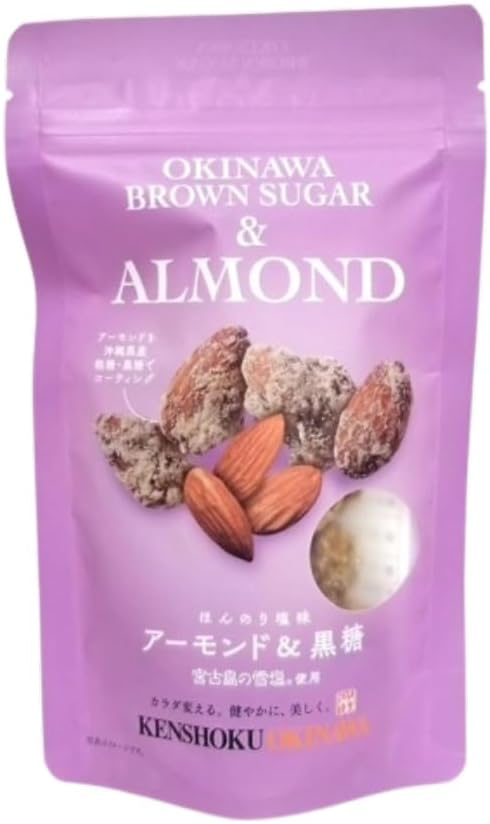 健食沖縄 アーモンド＆黒糖 70g issesnowsocks-10003932 SelectShop Palette パッケージ画像