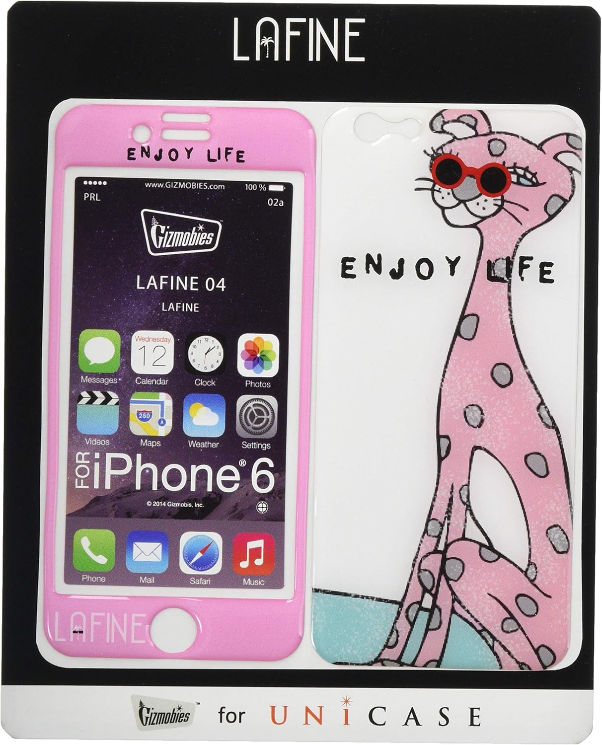 Gizmobies 【iPhone6 スキンシール】Gizmobies LAFINE 04 UNI-ORG-GIZMO-LAF04-IP6