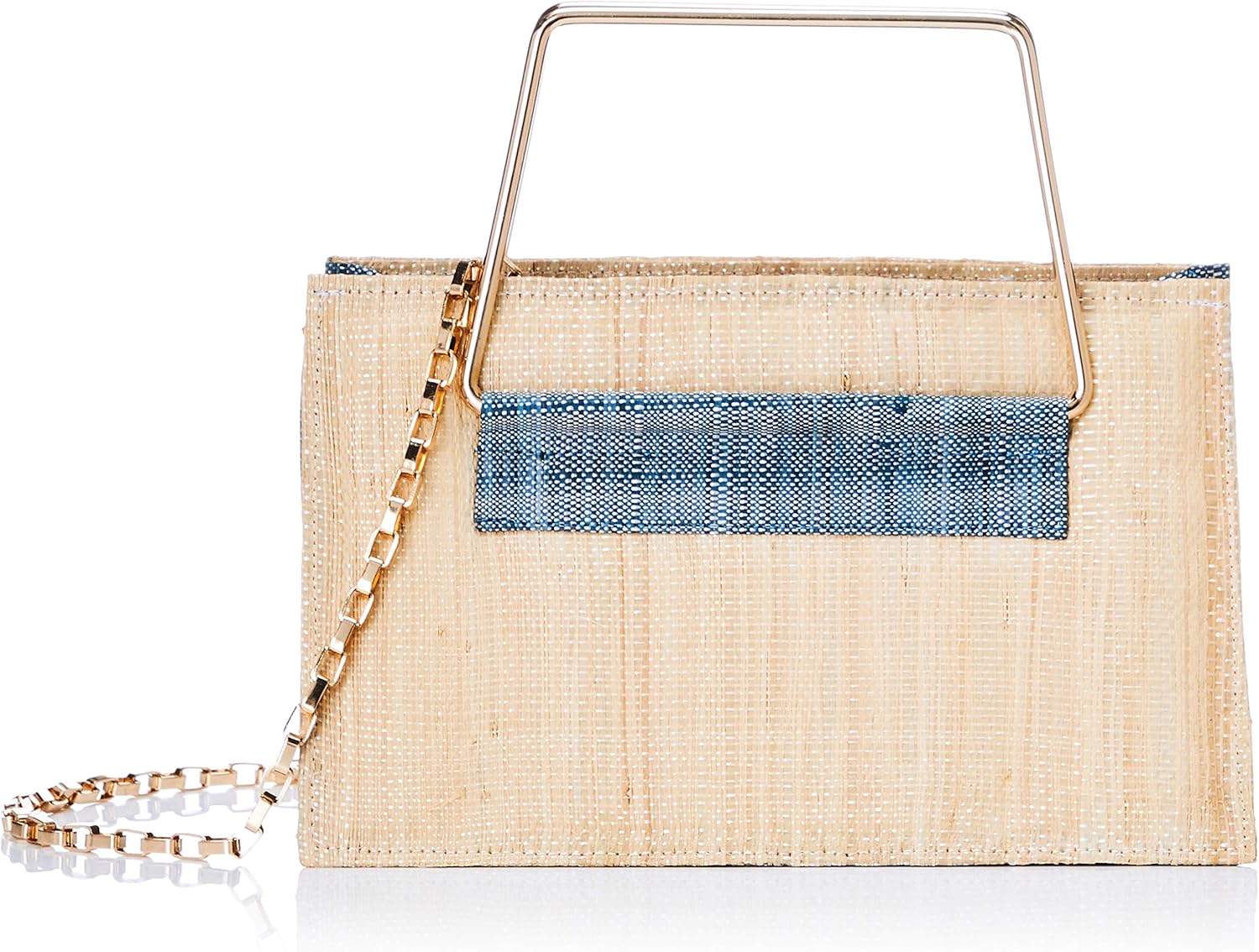 Mini Square Sand Turquoise Mini Square Tote Sand Turquoise