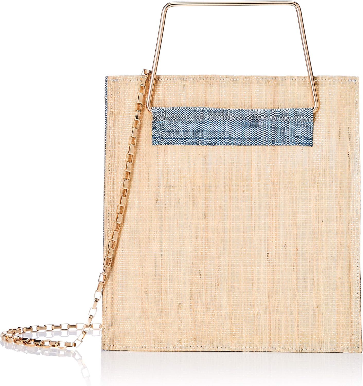 Tote Square Sand Turquoise Square Tote Sand Turquoise
