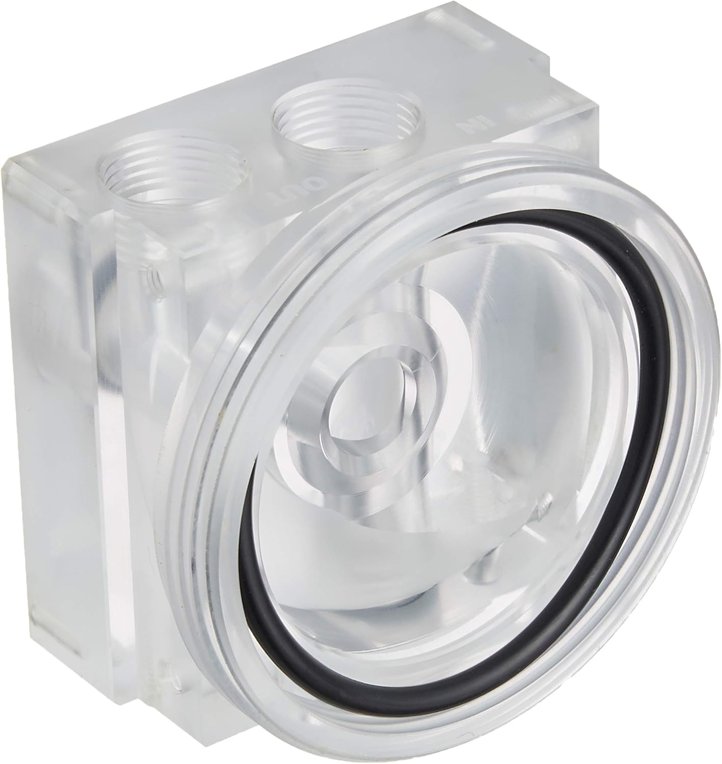 Bitspower D5 MOD トップ V2エクストリーム（アクリル素材） BP-D5TOPAC2EX-BK