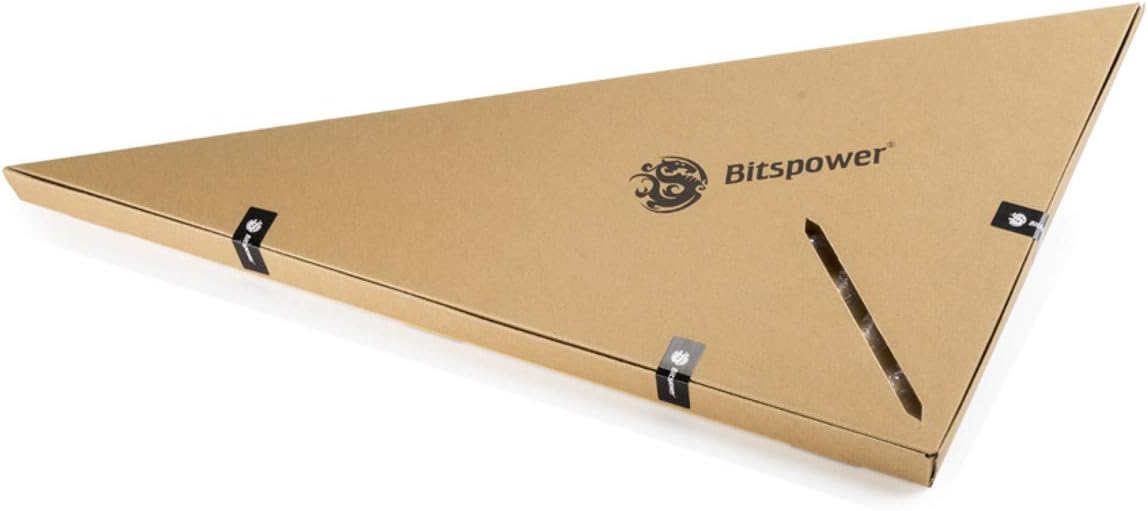 Bitspower Pre-bent 90-Degree acrylic Hard Tube OD16MM-Length 220x305MM