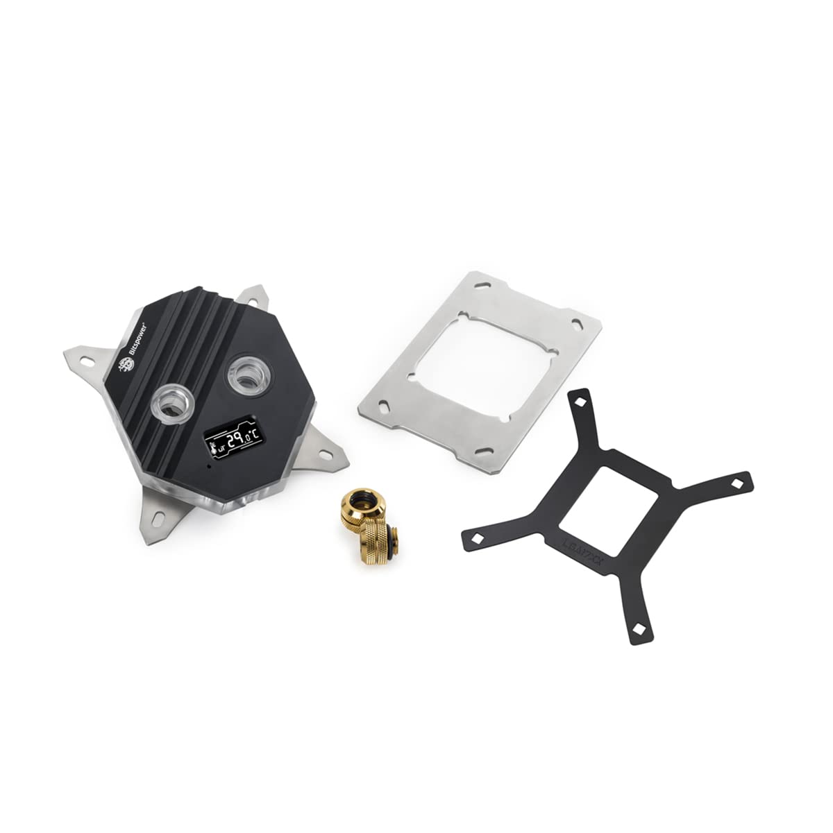 Bitspower CPU Block Summit M Pro OLED付き、第12世代Intel LGA 1700