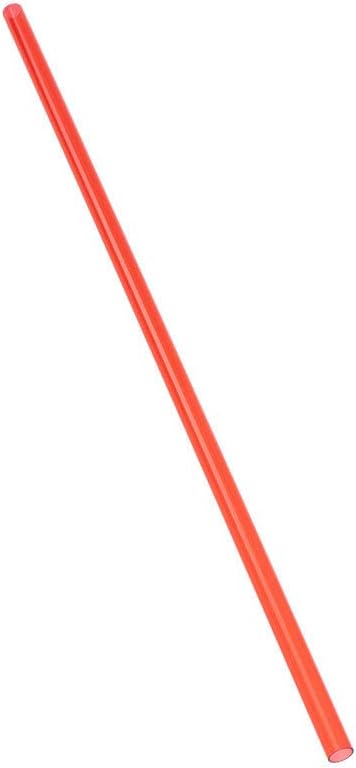 Bitspower None Chamfer Crystal Link Tube OD 12MM - Length 1000mm (ICE Red)