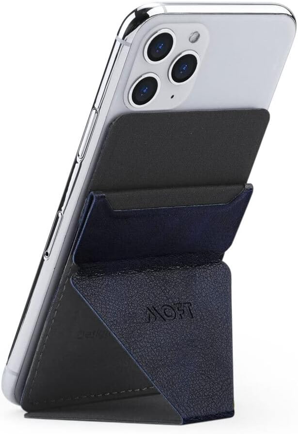 MOFT X 最薄クラス iPhone Android スマホスタンド スマホホルダー スキミング防止カードケース (グレー)