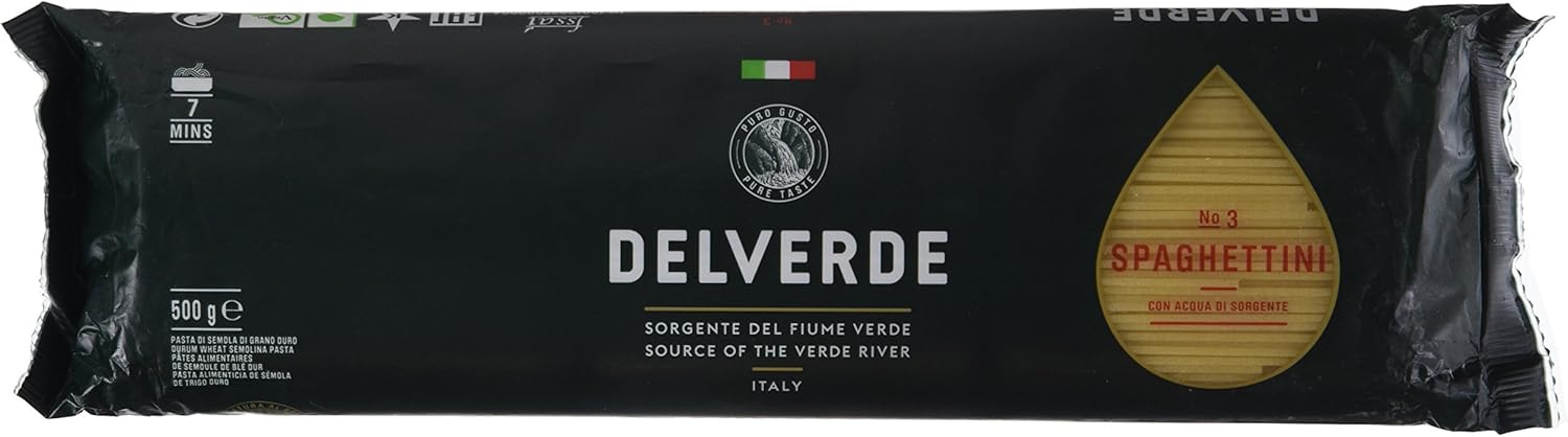 デルヴェルデ N.3 スパゲッティーニ 1.6mm 500g