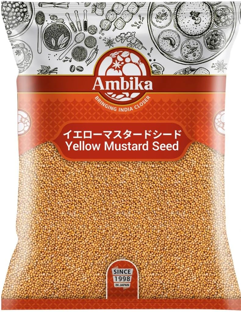 【Ambika】イエローマスタードシード 500g