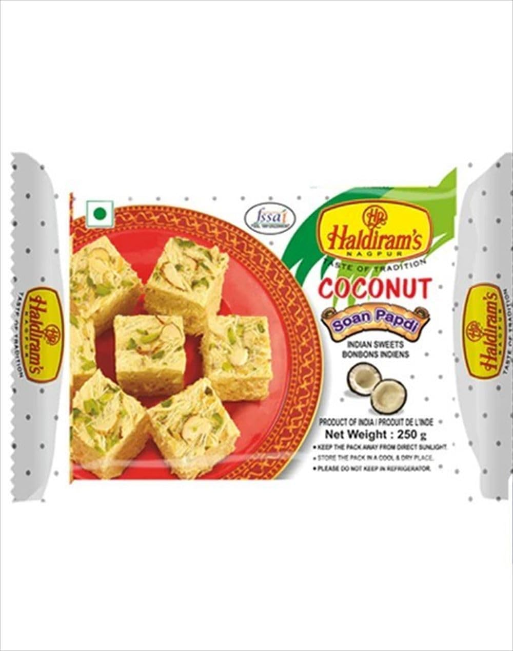 【Haldiram's】Coconut Thorn Papdi 250g