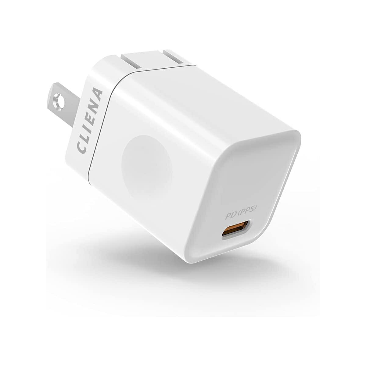 CLIENA PD急速充電器20W PD新規格PPS採用 折り畳み式プラグ USB-C ×1ポート iPhone 12 / Pro /Galaxy/MacBook/ノートパソコン/Switch等対応 A20PD1-WH