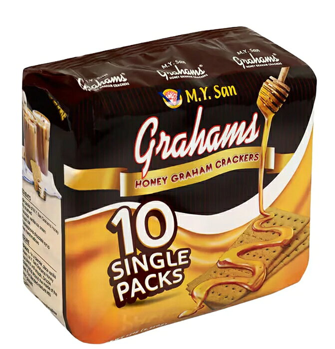 SelectShop Paletteのグラハムハニークラッカー10パック入り / M.Y. San GRAHAMS HONEY CRACKERS 25g x 10pack (3個）｜アングル3