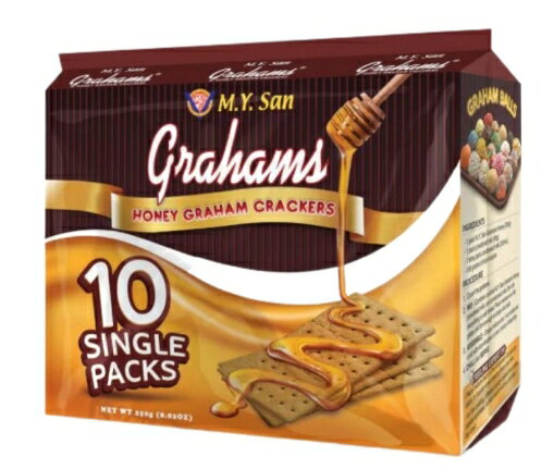 SelectShop Paletteのグラハムハニークラッカー10パック入り / M.Y. San GRAHAMS HONEY CRACKERS 25g x 10pack (3個）｜アングル2