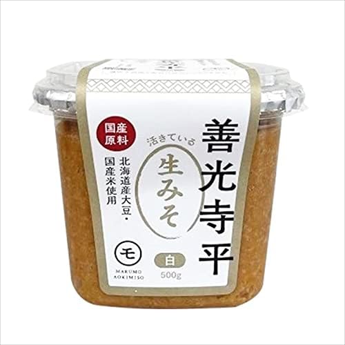乐天商城 - [賞味期限:2026/07/07]マルモ青木味噌 国産原料 善光寺平 白 500g