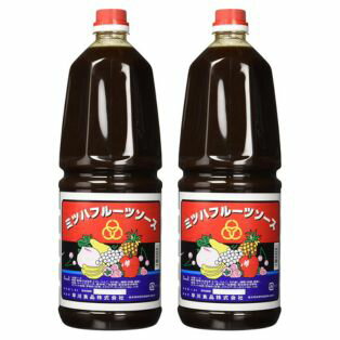 早川食品 ミツハフルーツソース1.8L＊2本