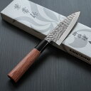 包丁 小出刃 105mm DSR-1K6 モリブデンバナジウム鋼 ステンレス 槌目模様 兼常作 関兼常 関市 日本製 よく 切れる 鋭い切れ味 ほうちょう 出刃...