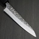 包丁 ペティナイフ 150mm 5寸 越前打刃物 V金10号 ステンレス ダマスカス 槌目 本鍛造 5寸 紫檀柄 義実作 カトウ打刃物製作所 日本製 万能包丁 ...