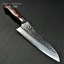 【楽天1位】包丁 牛刀 180mm 33層ダマスカス V金10号 ステンレス 槌目 6寸 堺孝行 ミルフィーユ すごく よく 切れる 肉切り包丁 万能包丁 ほう...