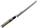 包丁 蛸引1尺 300mm 安来白三鋼 堺孝行 霞研 口輪プラスチック柄 日本製 和包丁