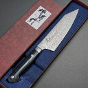 【楽天1位!】包丁 堺孝行 剣型三徳 160mm 切付 コアレスダマスカス マイカルタ柄 日本製