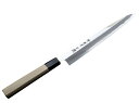 包丁 柳刃 1尺 300mm 安来白二鋼 堺孝行 特上鏡面 水牛六角半丸柄 日本製 和包丁