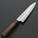 包丁 和牛刀 180mm 45層ダマスカス AUS10 ステンレス 槌目模様 紫檀柄 一心刃物 関市 日本製 すごく よく切れる ぎゅうとう ほうちょう 肉切り...