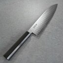 包丁 三徳 180mm 寛丈 ウェイブダマスカス V金10号 ステンレス 黒檀柄 日本製 関市 すごく よく 切れる さんとく ほうちょう 万能包丁 和包丁 調...