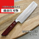 【楽天1位】包丁 菜切 薄刃 165mm V金10号 鎚目積層 訓平作 刻流 赤柄 増谷刃物製作 越前打刃物 すごく よく 切れる 菜切包丁 野菜 調理器具 ス...