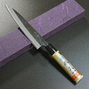 包丁 ペティナイフ 150mm 本久一 白紙鋼 黒打 5寸 朴木柄 本久一刃物 日本製 よく 切れる ほうちょう ペティナイフ 果物ナイフ 送料無料 プレゼント ギフト ラッピング無料 贈り物 お祝い