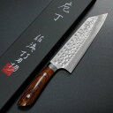 【楽天1位】包丁 文化包丁 180mm 佐治打刃物 槌目 SRS13 粉末ハイス鋼 アイアンウッド 佐治武士 日本製 越前打刃物 すごく よく 切れる ほうちょ...