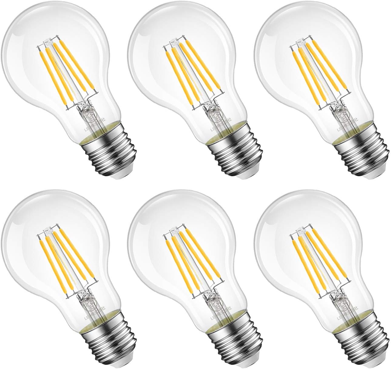 LED電球 E26口金 100W形相当 フィラメント電球 2700K 電球色 1521LM 省エネ10.5W クリアタイプ レトロ電球 雰囲気 シーリング ペンダント PSE認証済み 調光器非対応