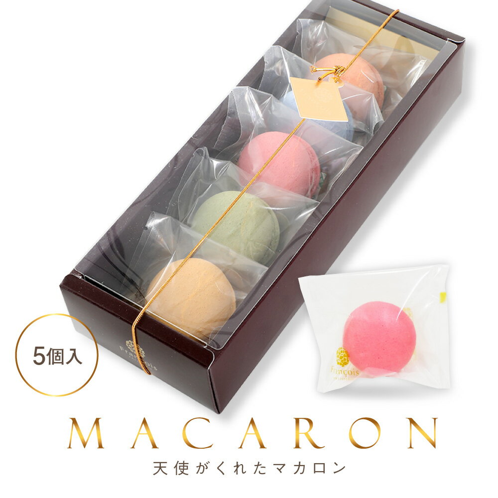 マカロン 5個入 バレンタイン ホワイトデー ギフト 誕生日 退職 お菓子 お世話になりました 個包装 産休 おしゃれ プチギフト お礼 内祝い 異動 誕生日プレゼント 挨拶 お返し お祝い よろしく 感謝 スイーツ 出産内祝い 人気 結婚 可愛い 御祝 天使がくれたマカロン